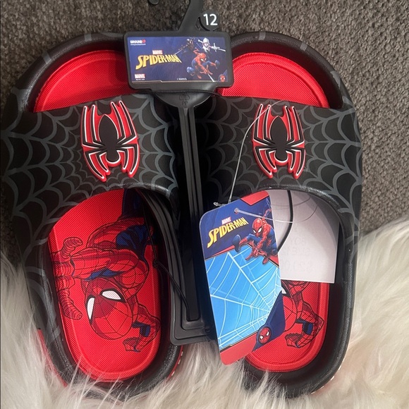 Spider-Man Kids' Red and Black Slide - Picture 1 of 4